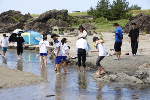 町内巡りの様子