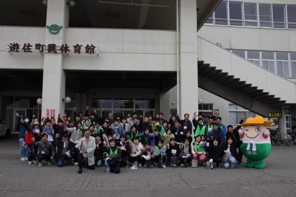 町内スポーツゴミ拾い 集合写真