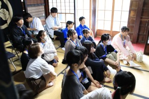 町内巡りの様子