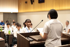 交付の様子