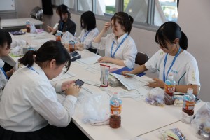 アンケート集約の様子