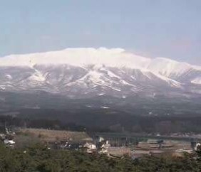 吹浦・遊楽里からの風景（鳥海山）