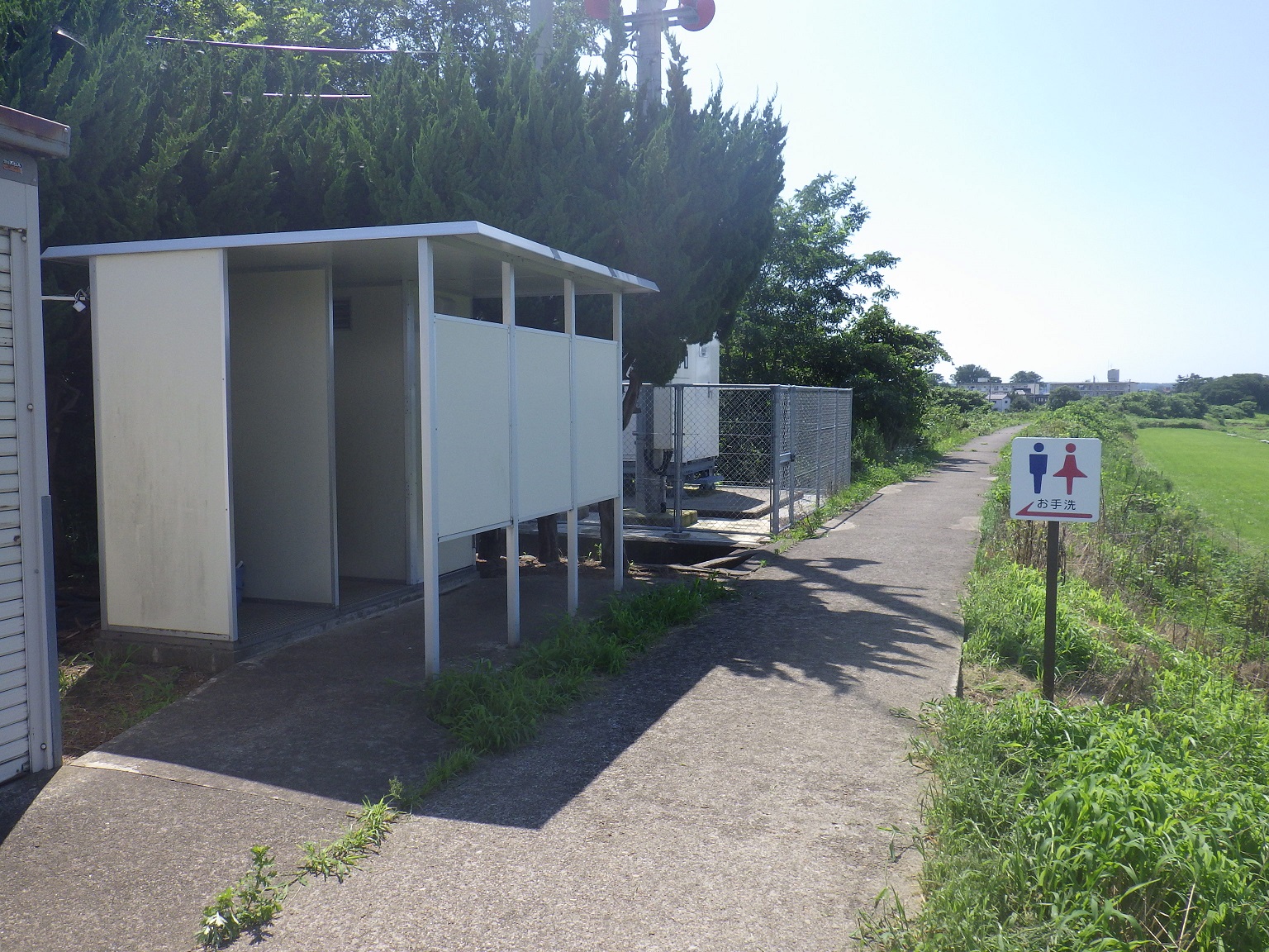 河川公園_月光川河川公園_町民憩いの広場_公衆トイレ