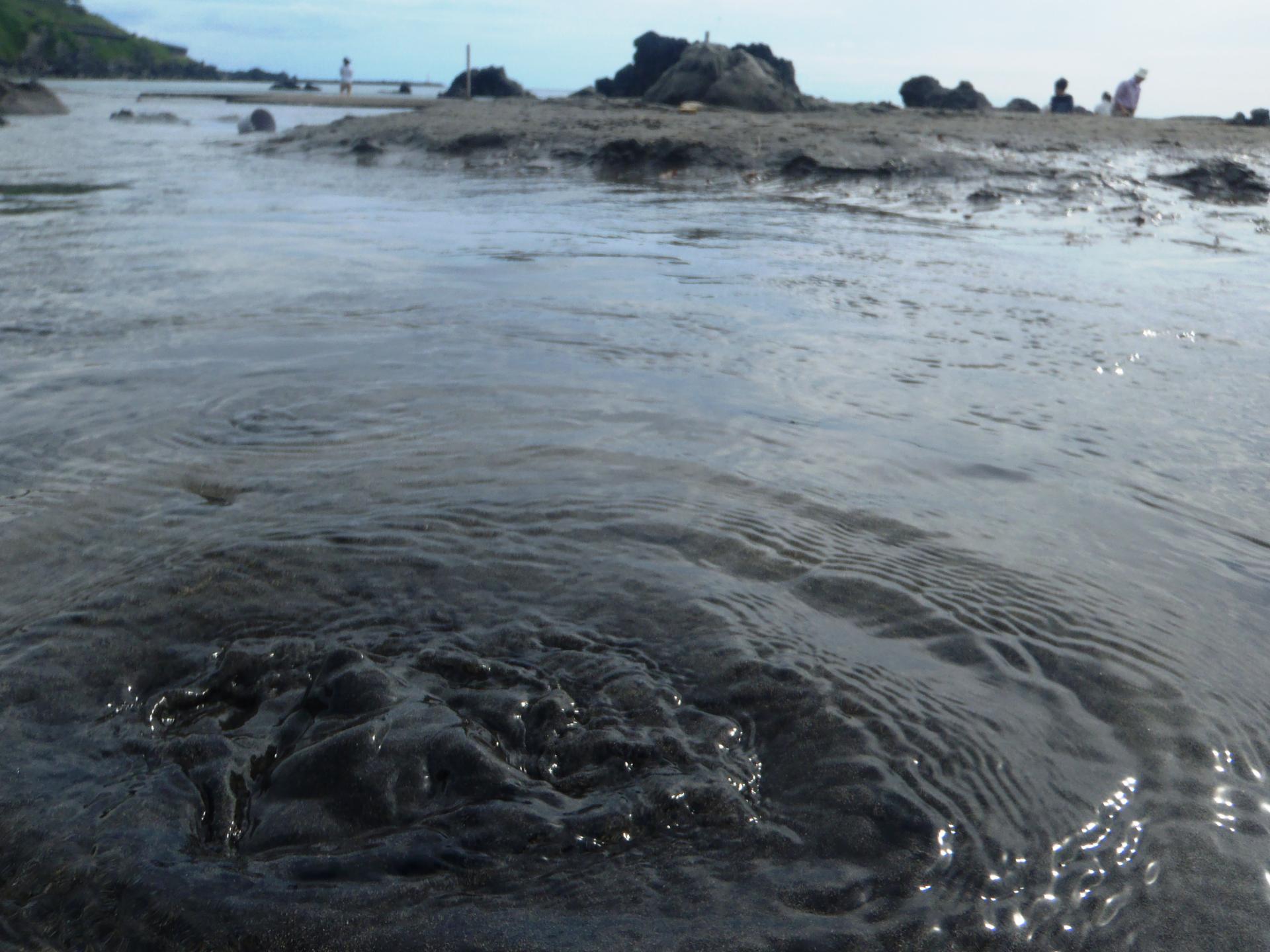 【湧水マップC】釜磯海岸（かまいそかいがん）