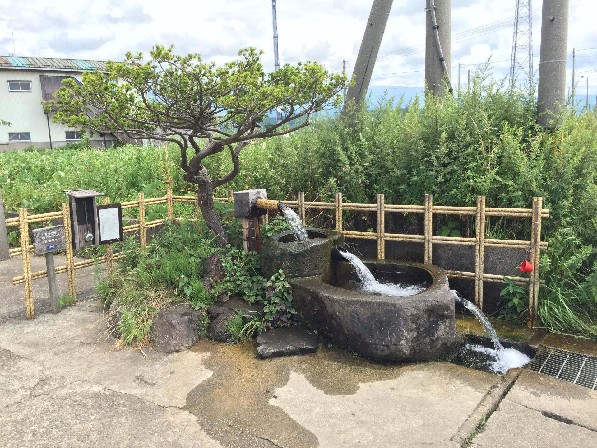 【湧水マップO】丸勝の水（まるかつのみず）