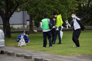 町内スポーツゴミ拾いの様子10